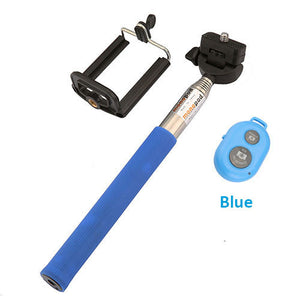 Selfie Stick Handheld  Bluetooth  Remote Control iPhone Android Phone