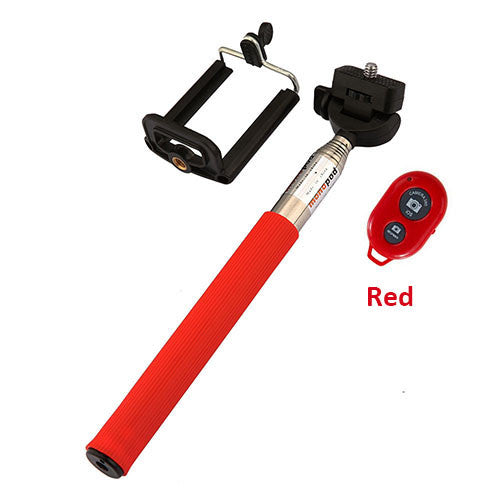 Selfie Stick Handheld  Bluetooth  Remote Control iPhone Android Phone